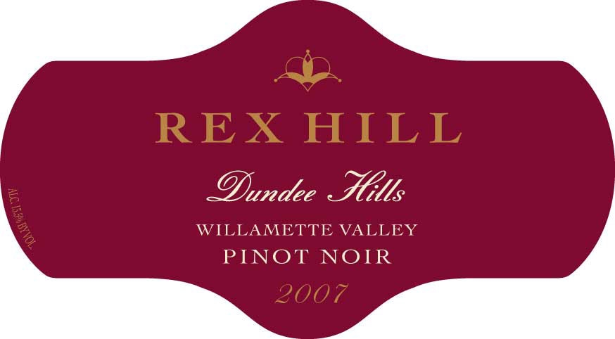 雷克斯山敦提山黑皮诺干红Rex Hill Dundee Hills Pinot Noir