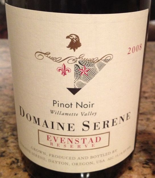 安详伊文思塔珍藏黑皮诺干红Domaine Serene Evenstad Reserve Pinot Noir