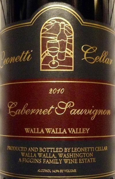 莱昂内提赤霞珠干红Leonetti Cellar Cabernet Sauvignon