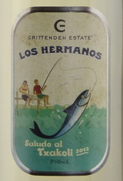 克里坦顿艾尔玛奴系列小满胜干白Crittenden Estate Los Hermanos Saludo al Txakoli