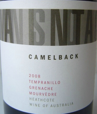 加利骆驼背丹魄歌海娜慕合怀特干红Galli Estate Camelback Tempranillo Grenache Mourvedre