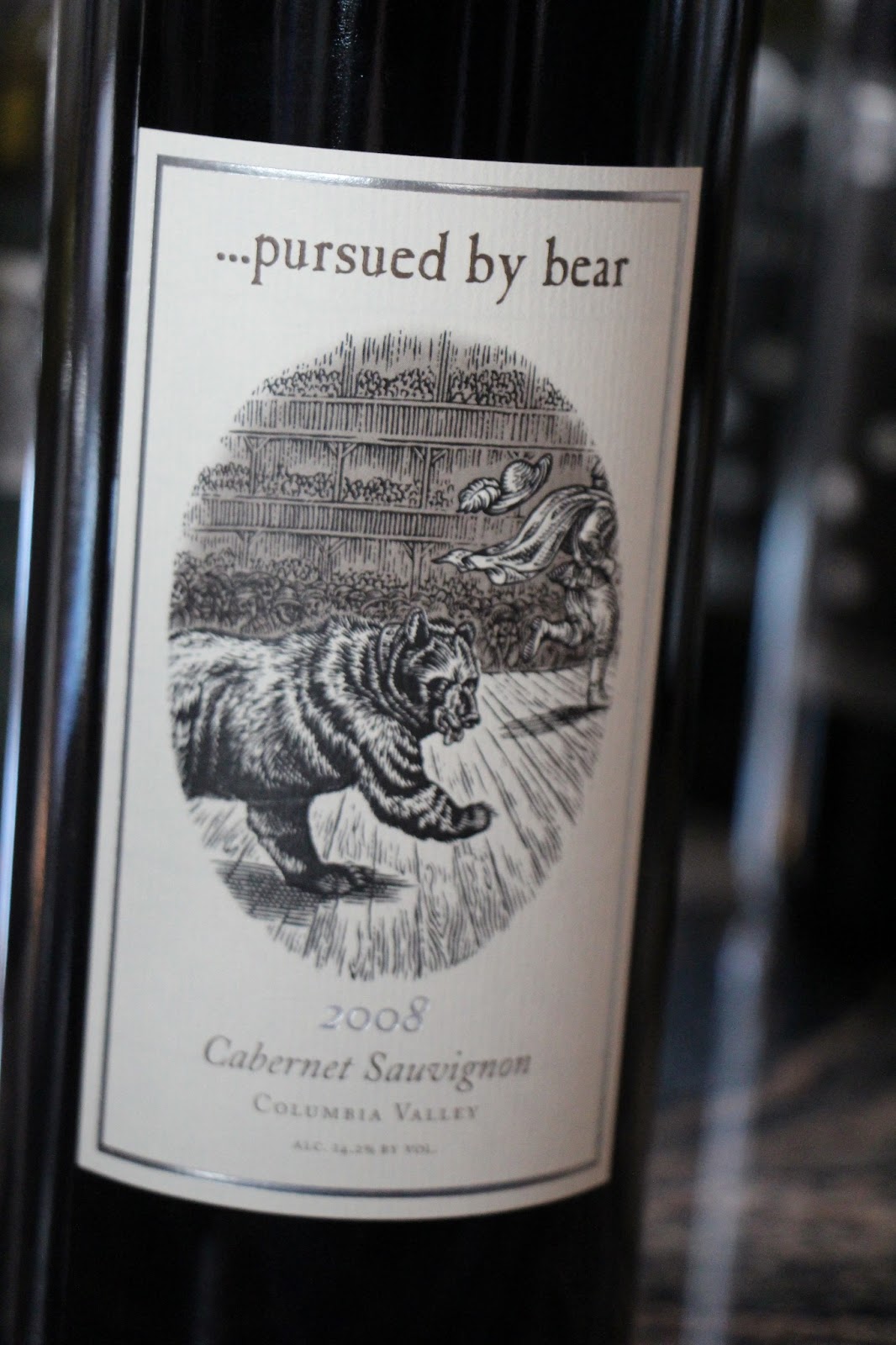 杜汉“追逐的熊”赤霞珠干红Dunham Cellars Pursued By Bear Cabernet Sauvignon