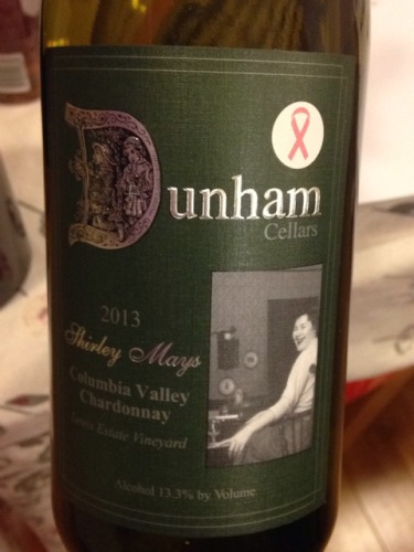 杜汉雪梨梅斯霞多丽干白Dunham Cellars Shirley Mays Chardonnay