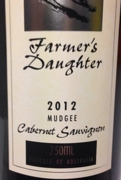 农家女赤霞珠干红Farmer's Daughter Wines Cabernet Sauvignon