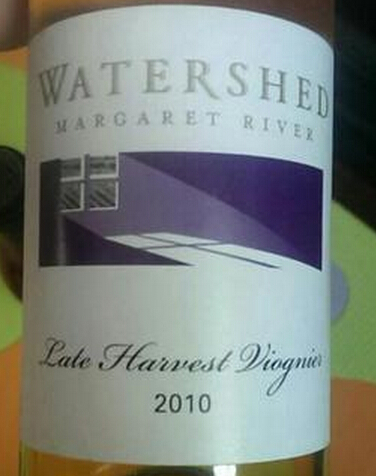 分水岭晚收维欧尼甜白Watershed Late Harvest Viognier