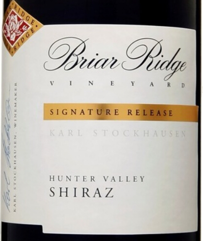 雅岭卡尔施托克豪森特级赛西拉干红Briar Ridge Karl Stockhausen Signature Shiraz