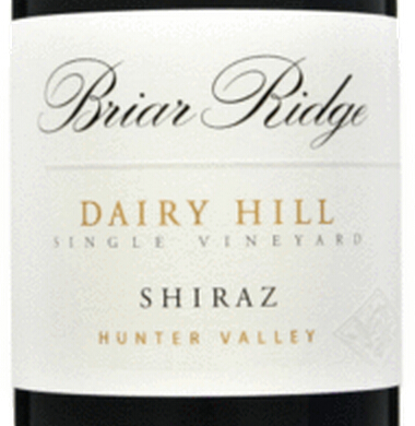 雅岭乳山单一园西拉干红Briar Ridge Dairy Hill Single Vineyard Shiraz