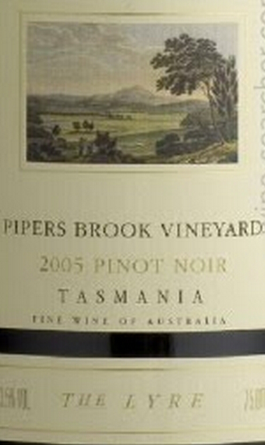 笛手溪竖琴系列黑皮诺干红Pipers Brook Vineyard The Lyre Pinot Noir