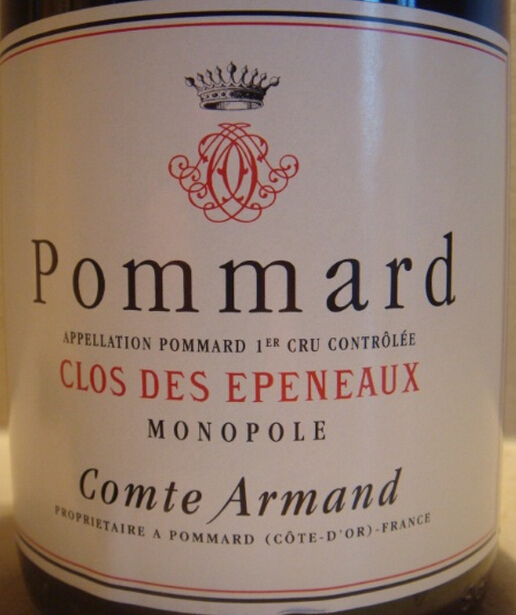 爱蒙伯爵庄园庞玛爱诺一级干红Domaine Comte Armand Pommard Clos des Epeneaux 1er Cru