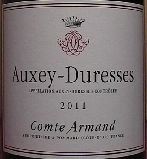 爱蒙伯爵庄园奥克斯干红Domaine Comte Armand Auxey Duresses