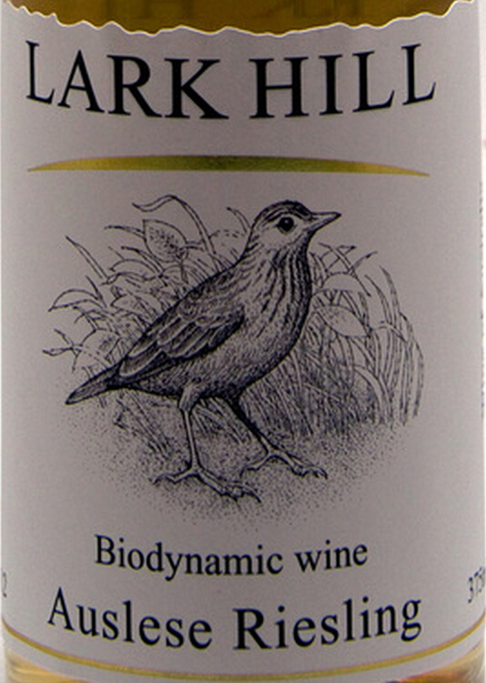 云雀山精选雷司令甜白Lark Hill Auslese Riesling