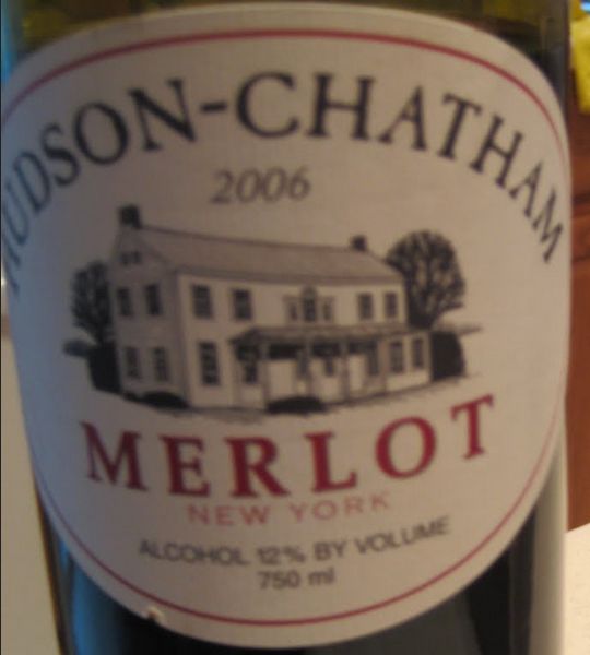 哈德查塔梅洛干红Hudson-Chatham Winery Merlot