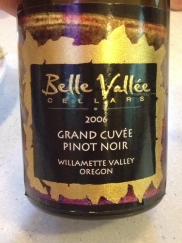 Belle Vallee Cellars Grand Cuvee Pinot Noir