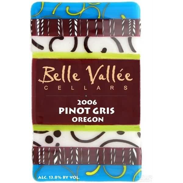 Belle Vallee Cellars Pinot Gris