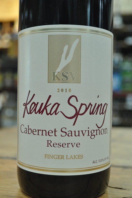 库卡之春珍藏赤霞珠干红Keuka Spring Vineyard Reserve Cabernet Sauvignon