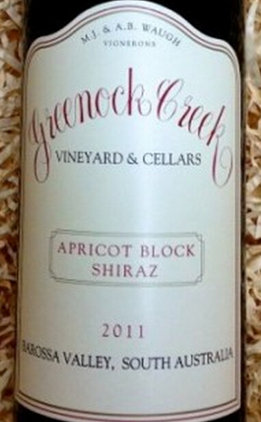 格林诺克爱普瑞科特区西拉干红Greenock Creek Apricot Block Shiraz