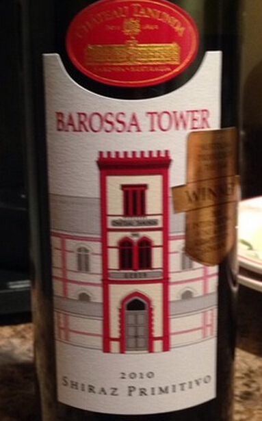 塔奴丹塔巴罗萨塔西拉-普里米蒂沃干红Chateau Tanunda Barossa Tower Shiraz - Primitivo