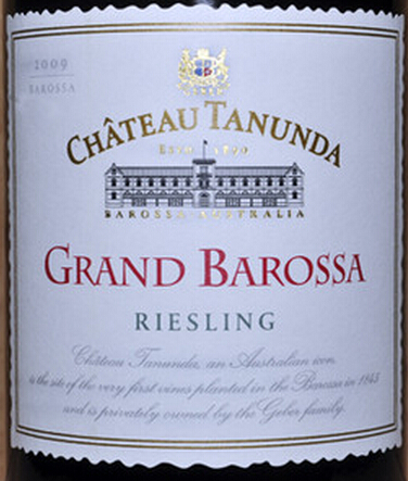 塔塔奴丹塔顶级巴罗萨雷司令干白Chateau Tanunda Grand Barossa Riesling