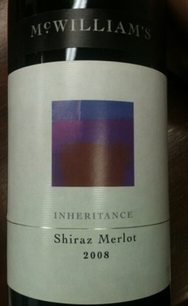 麦克威廉传承西拉-梅洛干红McWilliam's Inheritance Shiraz - Merlot