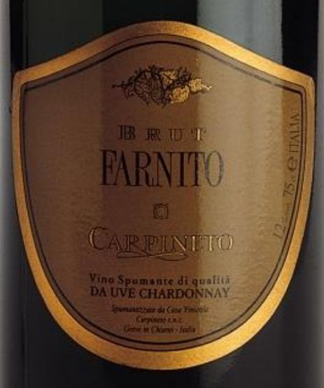 Carpineto Farnito Spumante Brut Chardonnay