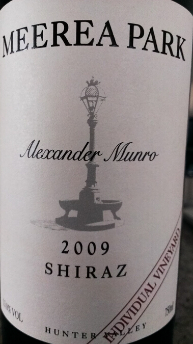 梦圆亚历山大系列西拉干红Meerea Park Alexander Munro Shiraz