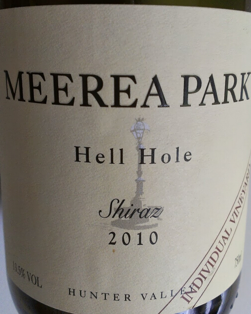 梦圆黑尔洞西拉干红Meerea Park Hell Hole Shiraz