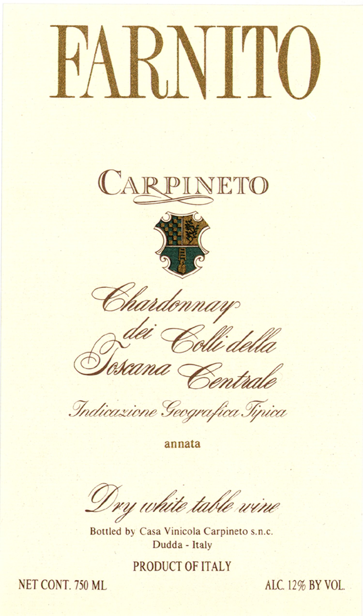 Carpineto Farnito Chardonnay 