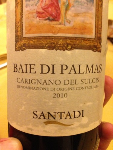 桑塔迪帕尔马斯湾佳丽酿干红Cantina di Santadi Baie di Palmas Carignano del Sulcis