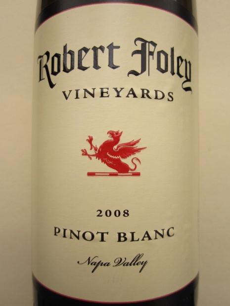 弗利白皮诺干白Robert Foley Vineyards Pinot Blanc