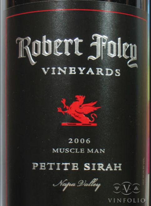 弗利打手小西拉干红Robert Foley Vineyards Muscle man Petite Sirah