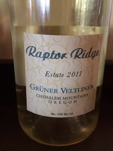 恐龙岭绿维特利纳干白Raptor Ridge Gruner Veltliner