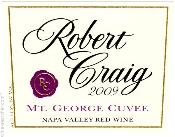 克雷格乔治山干红Robert Craig Mt. George Cuvee