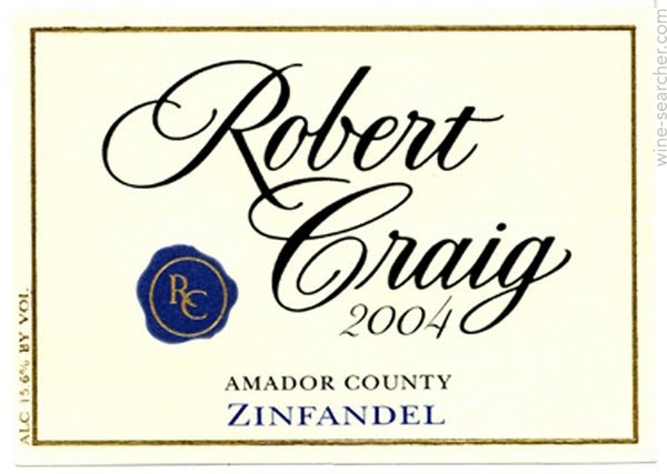 克雷格阿马多尔仙粉黛干红Robert Craig Amador County Zinfandel