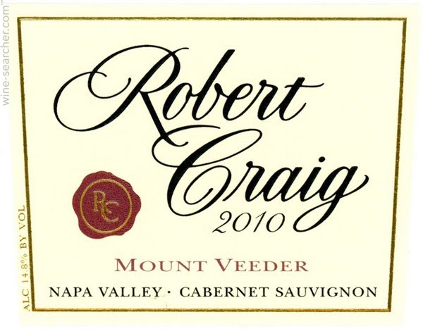 克雷格维德山赤霞珠干红Robert Craig Mt. Veeder Cabernet Sauvignon