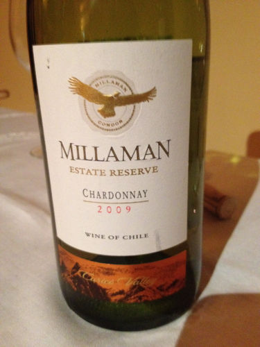 金鹰庄园珍藏霞多丽干白Millaman Estate Reserve Chardonnay