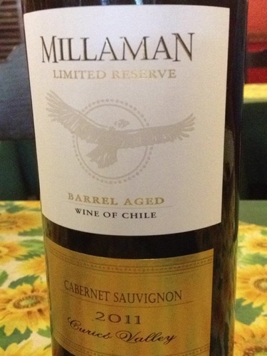 金鹰限量珍藏赤霞珠干红Millaman Limited Reserve Barrel Aged Cabernet Sauvignon