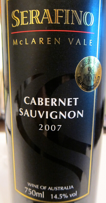 六翼天使赤霞珠干红Serafino Cabernet Sauvignon