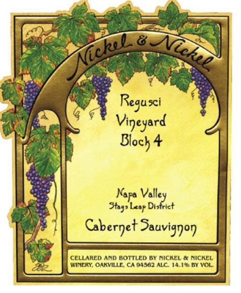 尼克尼可瑞嘉斯庄园4区赤霞珠干红Nickel & Nickel Regusci Vineyard Block 4 Cabernet Sauvignon