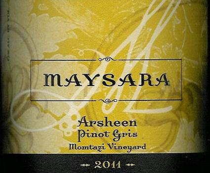 美莎拉亚述灰皮诺白Maysara Winery Arsheen Pinot Gris
