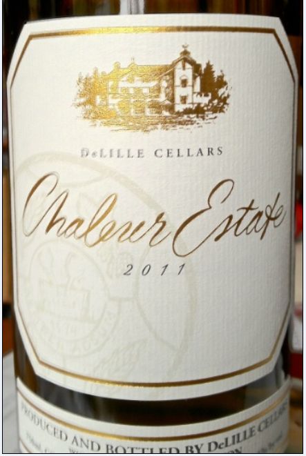 里尔查乐园干白DeLille Cellars Chaleur Estate Blanc