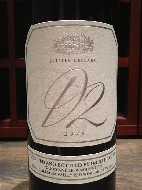 里尔D2干红DeLille Cellars D2