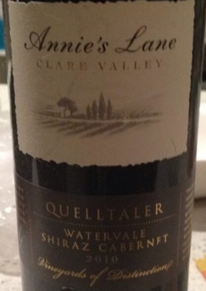 安妮道尤尔塔勒达威西拉-赤霞珠干红Annie's Lane Quelltaler Watervale Shiraz - Cabernet