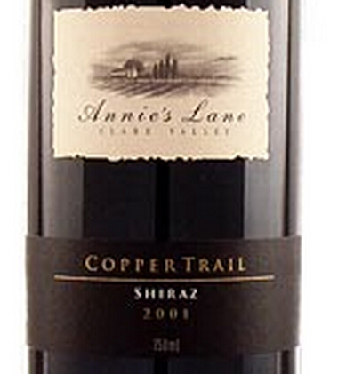 安妮道卡本查奥西拉干红Annie's Lane Copper Trail Shiraz