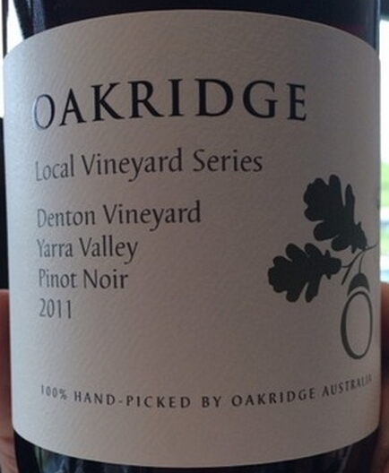 橡木岭本土园系列丹顿园黑皮诺干红Oakridge Local Vineyard Series Denton Vineyard Pinot Noir