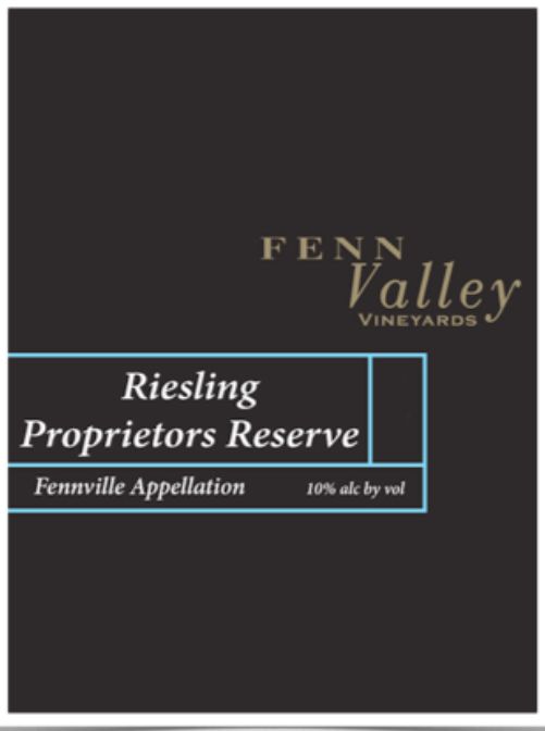 芬恩谷业主珍藏雷司令白Fenn Valley Vineyards Riesling Proprietors Reserve