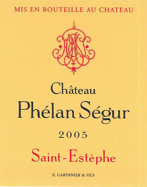 飞龙世家干红Chateau Phelan Segur