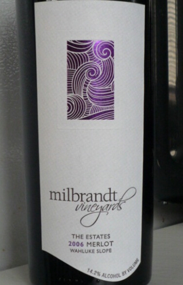 迷若兰庄园梅洛干红Milbrandt The Estates Merlot