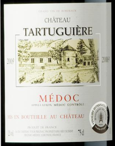 塔图尔酒庄干红Château Tartuguiere AOC Médoc