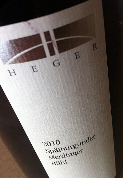 黑格马丁格布尔黑皮诺干红Weingut Dr. Heger Merdinger Buhl Spatburgunder Trocken