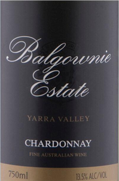 博尔基尼黑签霞多丽干白Balgownie Estate Black Label Chardonnay